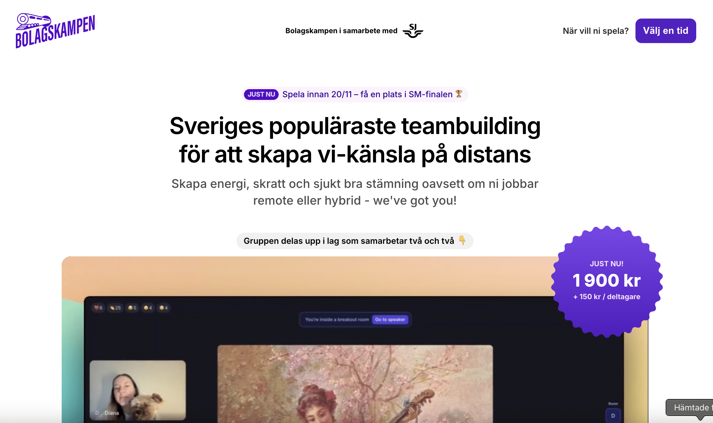 Herobild för Bolagskampen